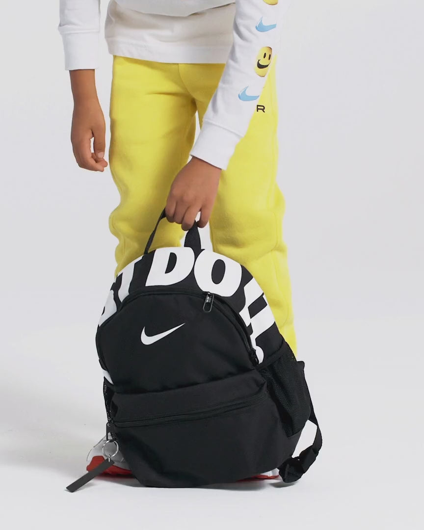 NIKE Brasilia JDI Kid Boy Mini Backpack Black DR6091-010