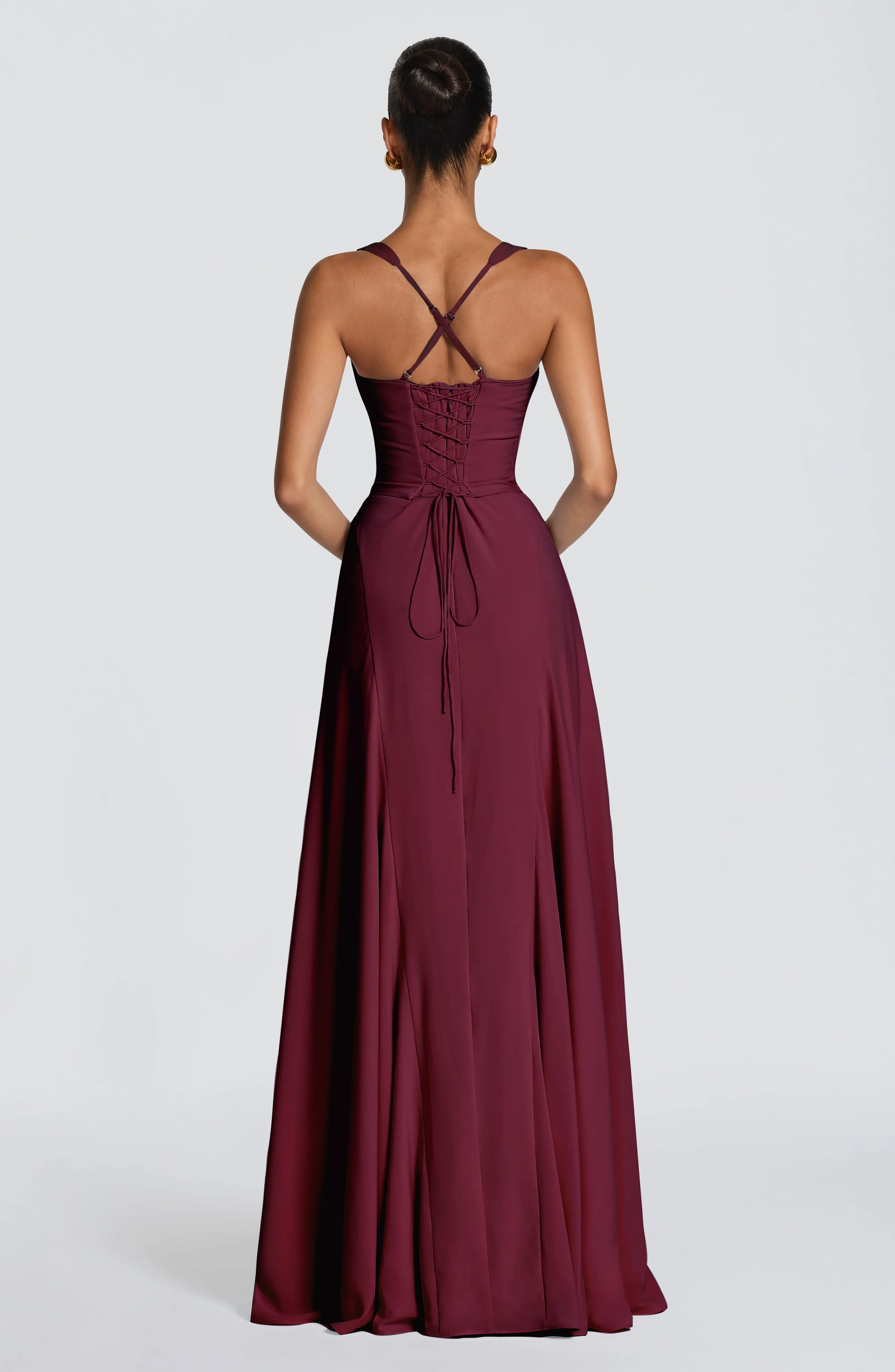 Irie Maxi Dress - Cherry Lacquer