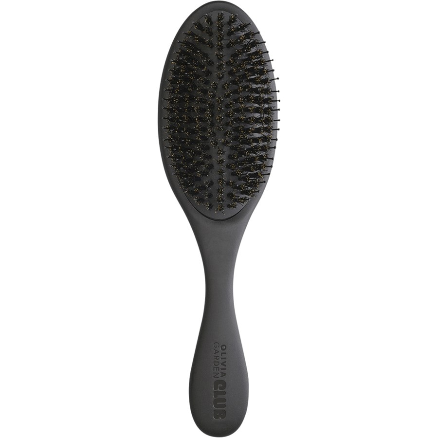 Olivia Garden Club THE RESET Detangling & Shine Hairbrush​ Black