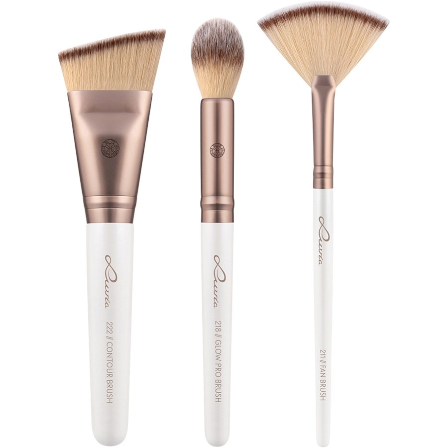 Luvia Cosmetics Brush Set Prime Vegan Highlight & Contour Set