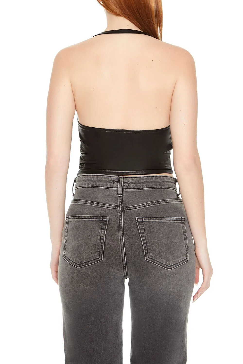 Seamless Halter Crop Top