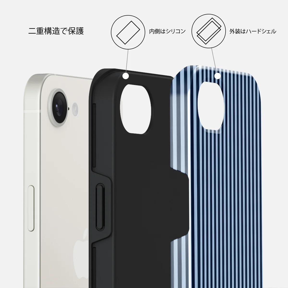 Fine Line - iPhone 16e ケース