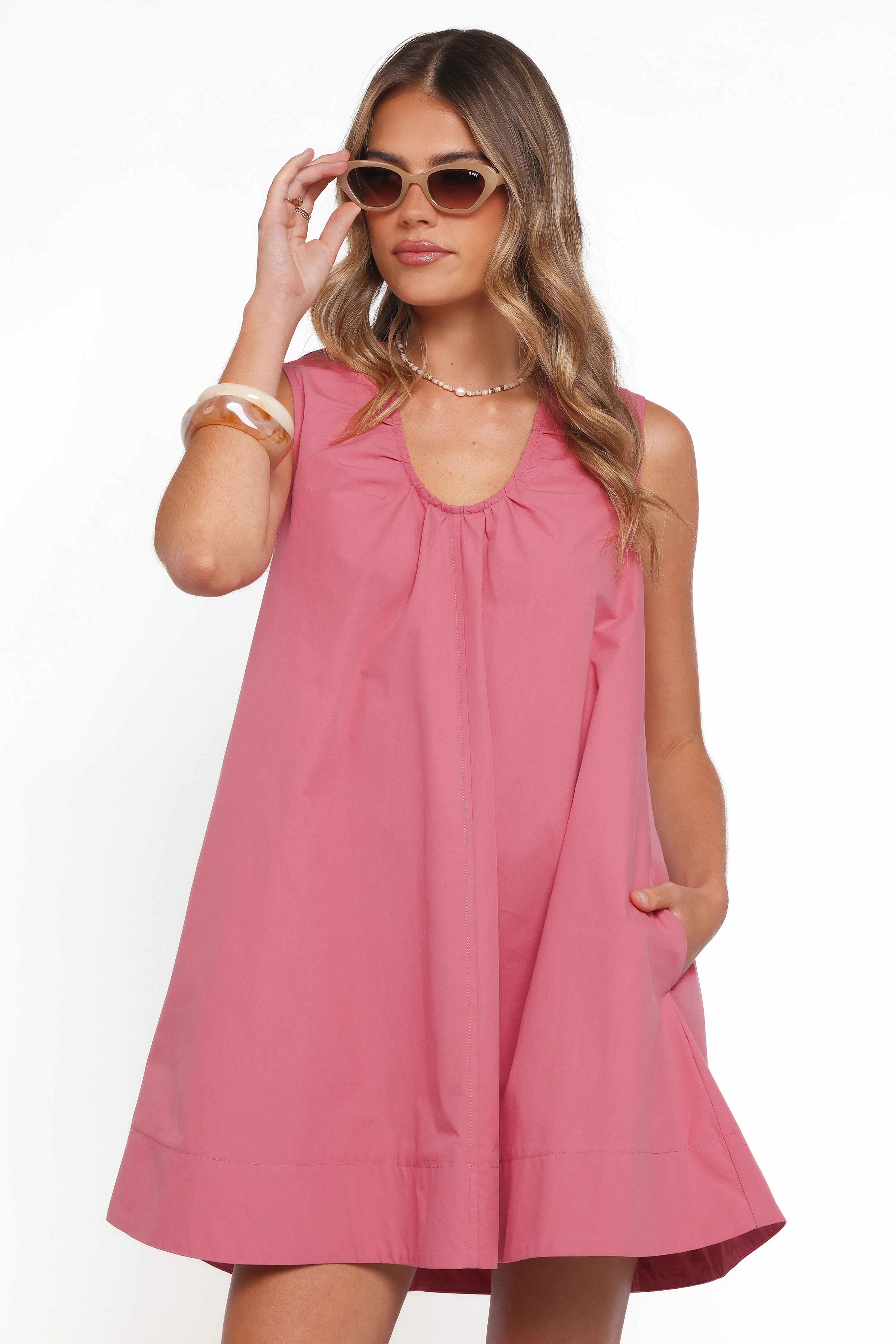 Jorah Mini Dress - Petal Pink