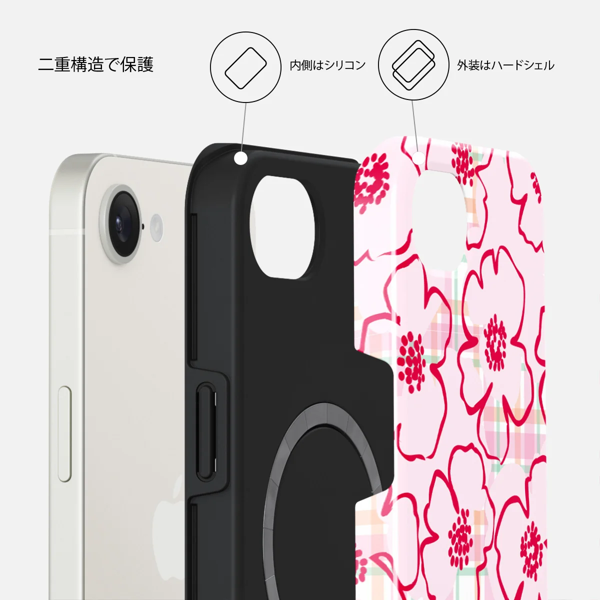 Flower Girl - iPhone 17e ケース