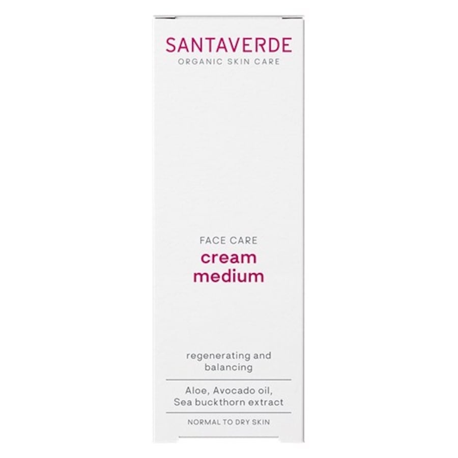 Santaverde FACE CARE kremowy średni Aloes