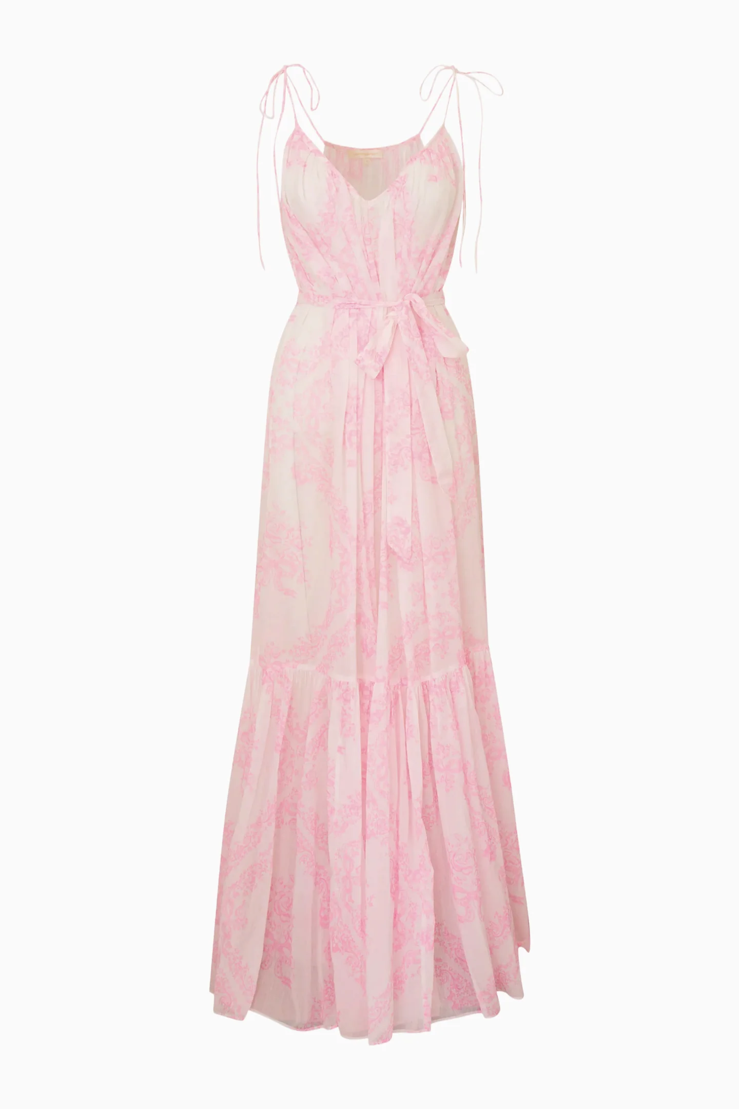 Hale Cotton Toile Print Cover-Up Dress