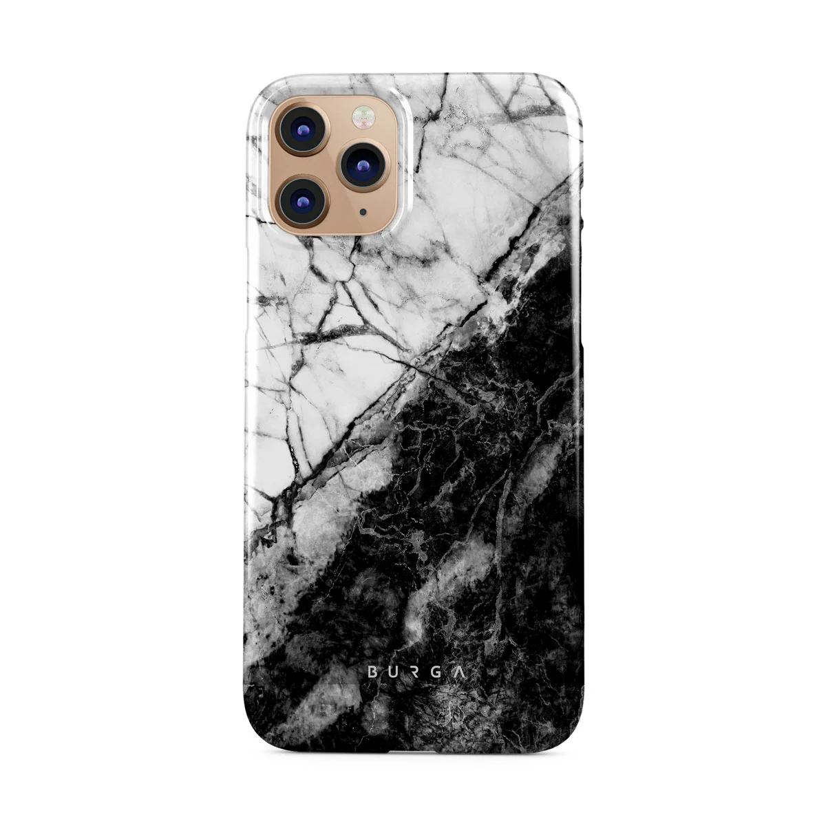 Fatal Contradiction - Black & White Marble iPhone 11 Pro Max ケース