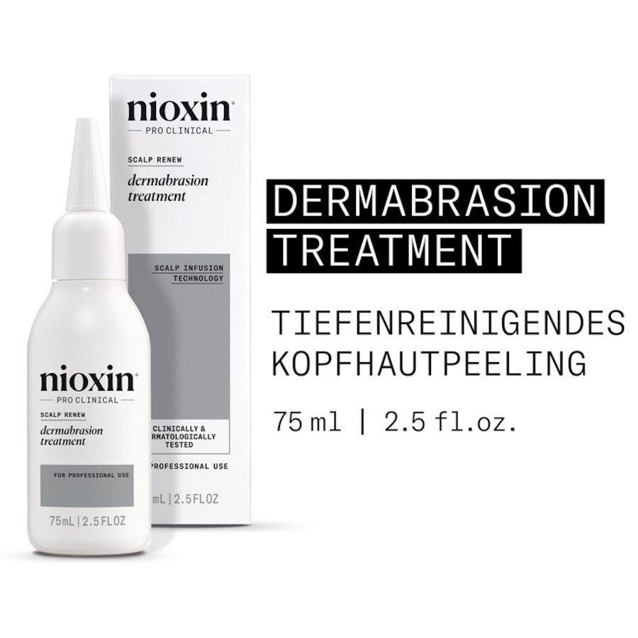 Nioxin Ekspert 3D Zabieg dermabrazji skóry głowy Renew Treatment