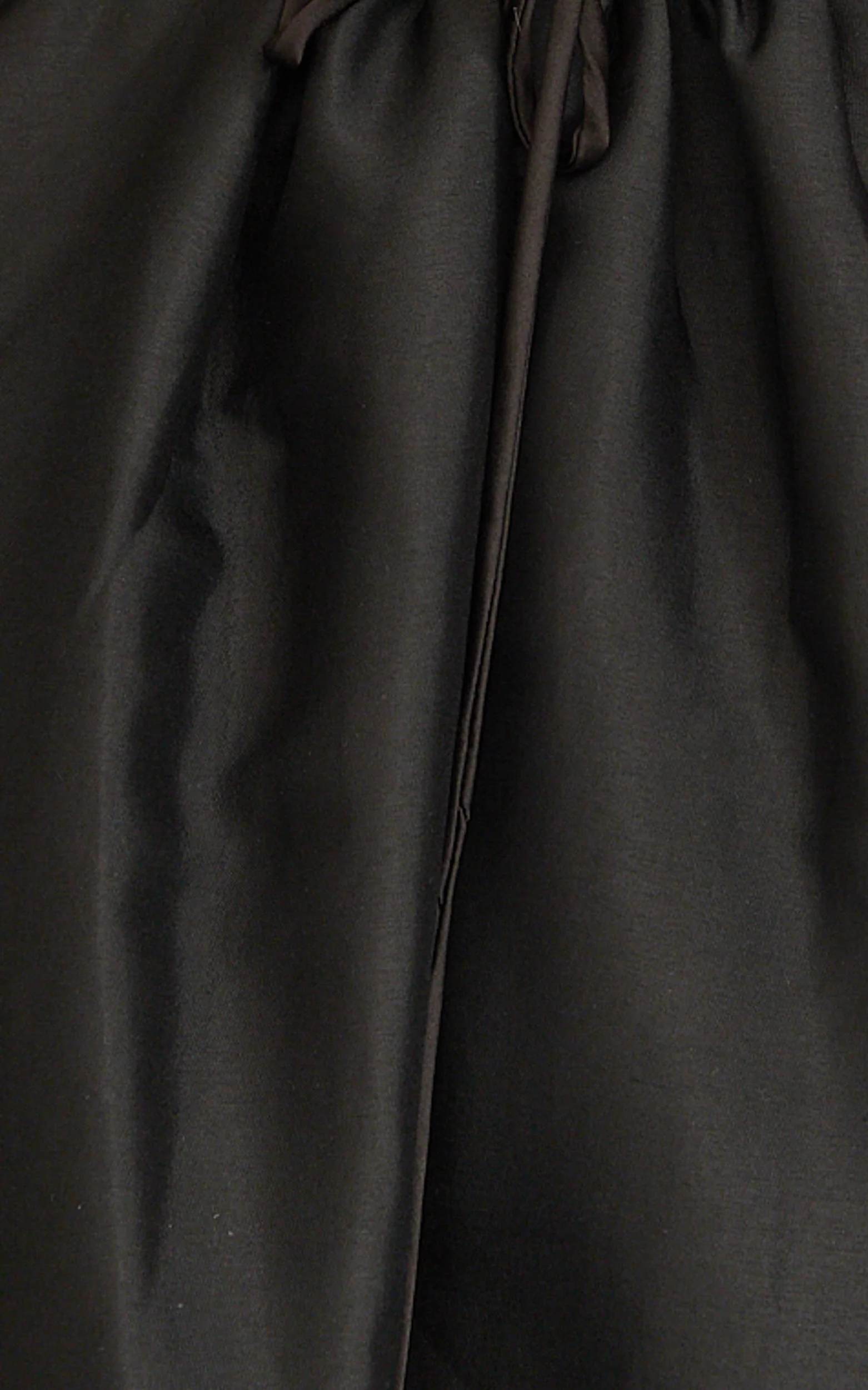 Louisa Maxi Dress - Boned Bodice Lace Up Back Dress in Black