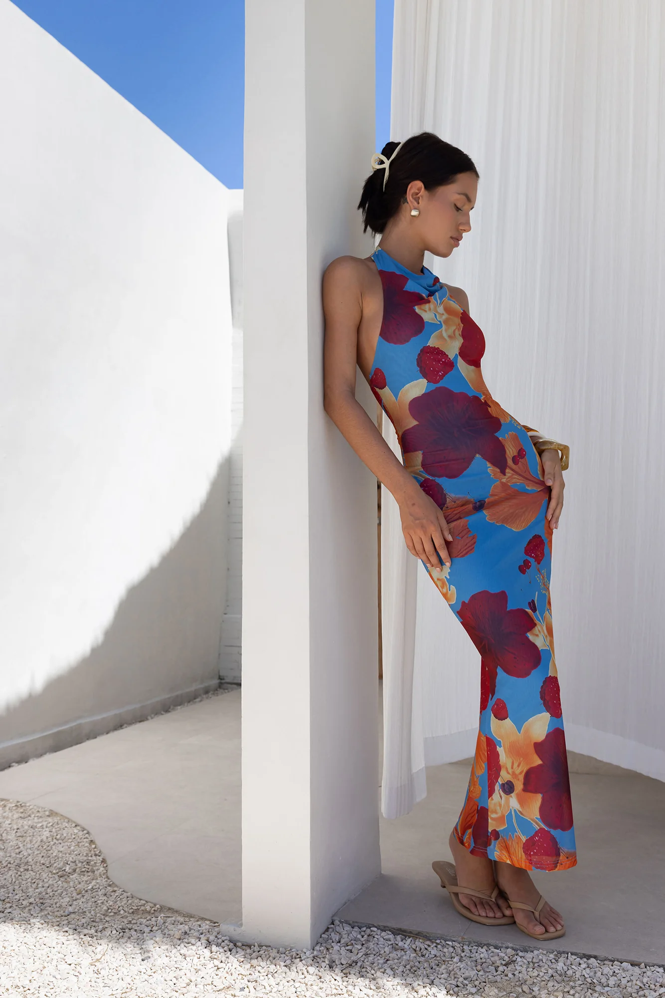 Endless Voyage Maxi Dress Blue