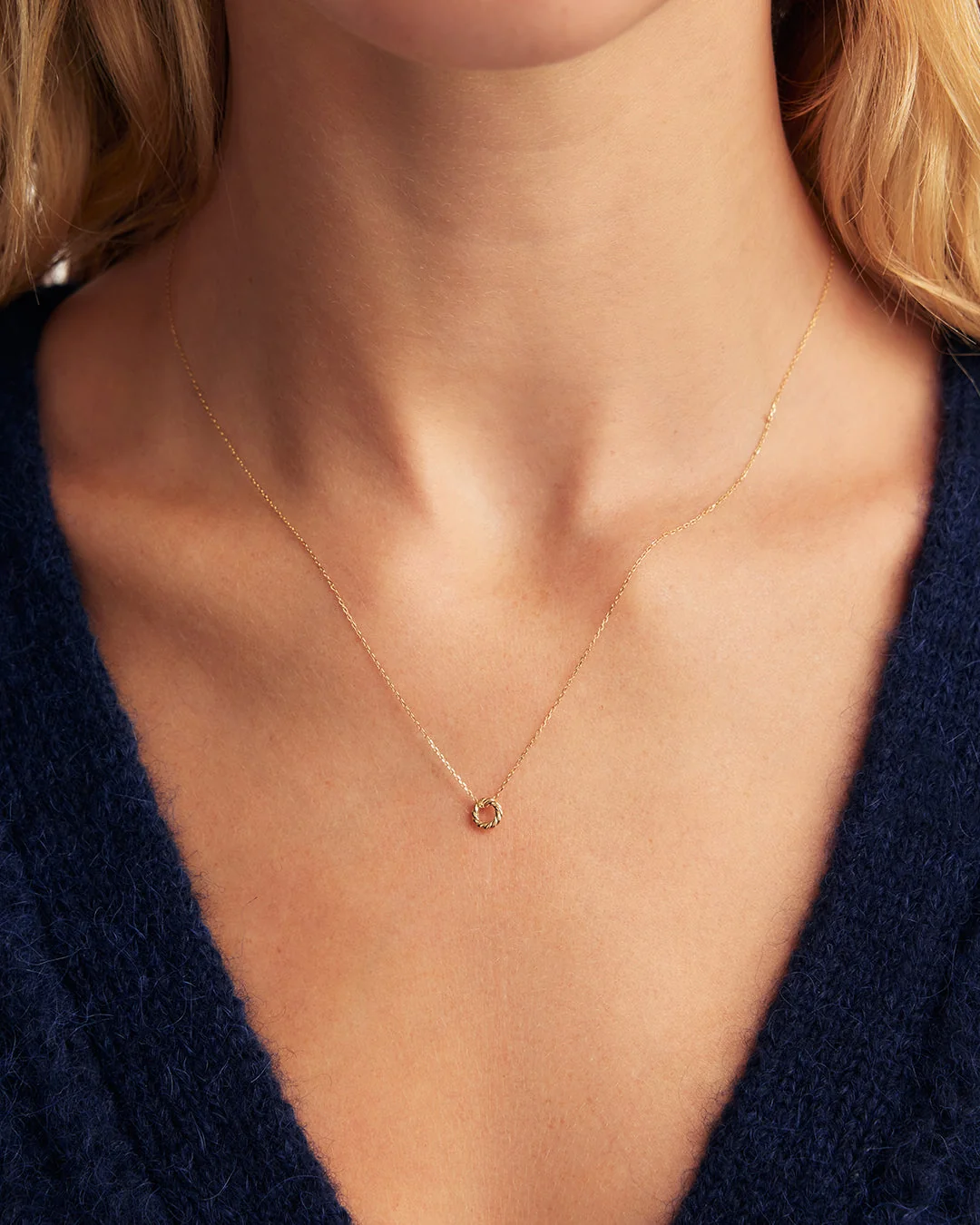 14K Gold Crew Halo Charm