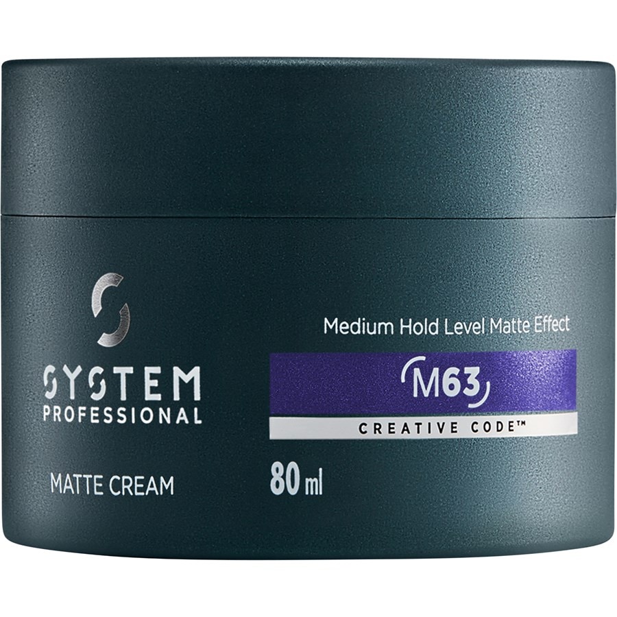 System Professional Lipid Code Man Matte Cream M63
