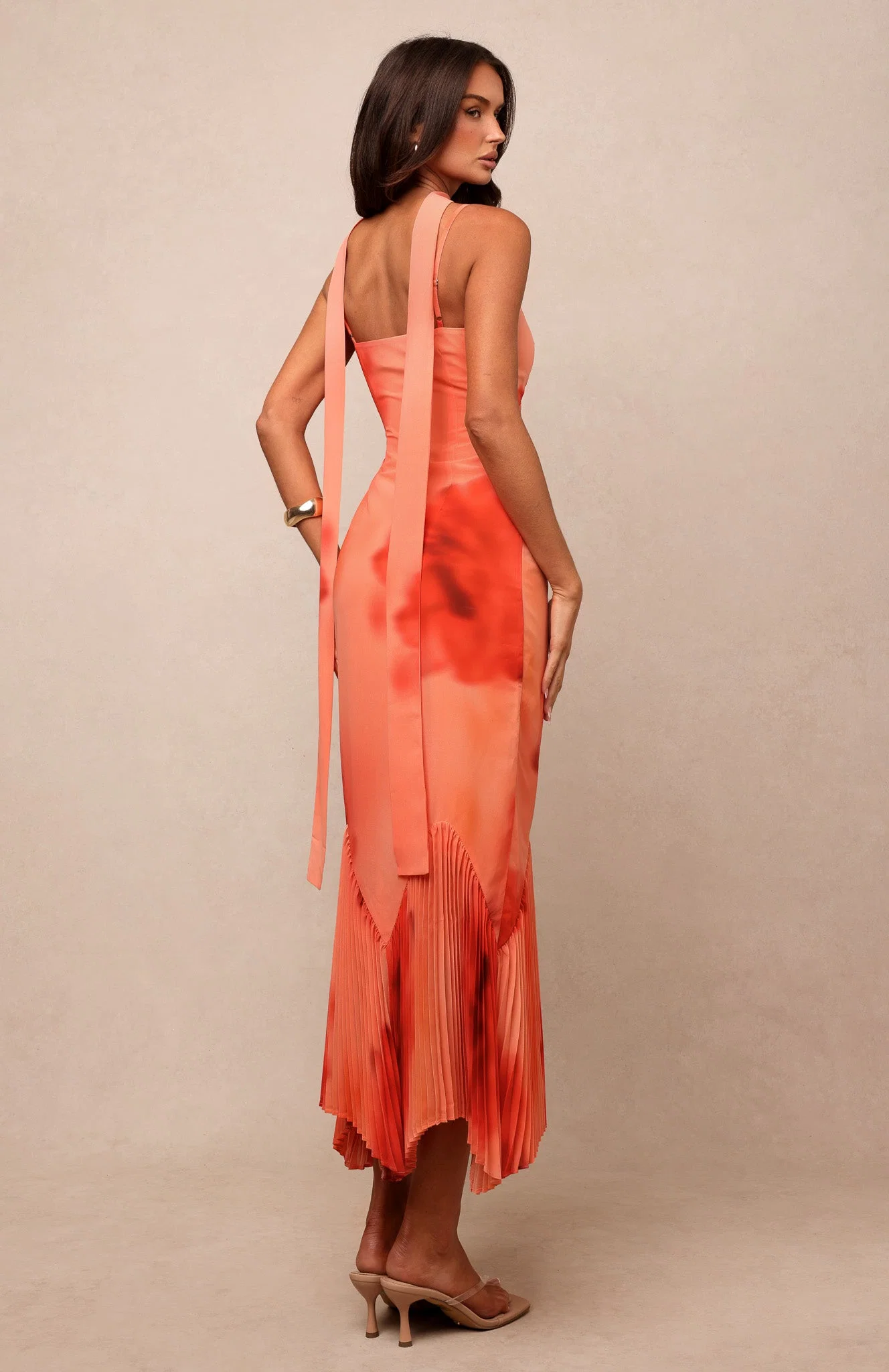 See You Later Maxi Dress Amber Bloom - FASHION NOB