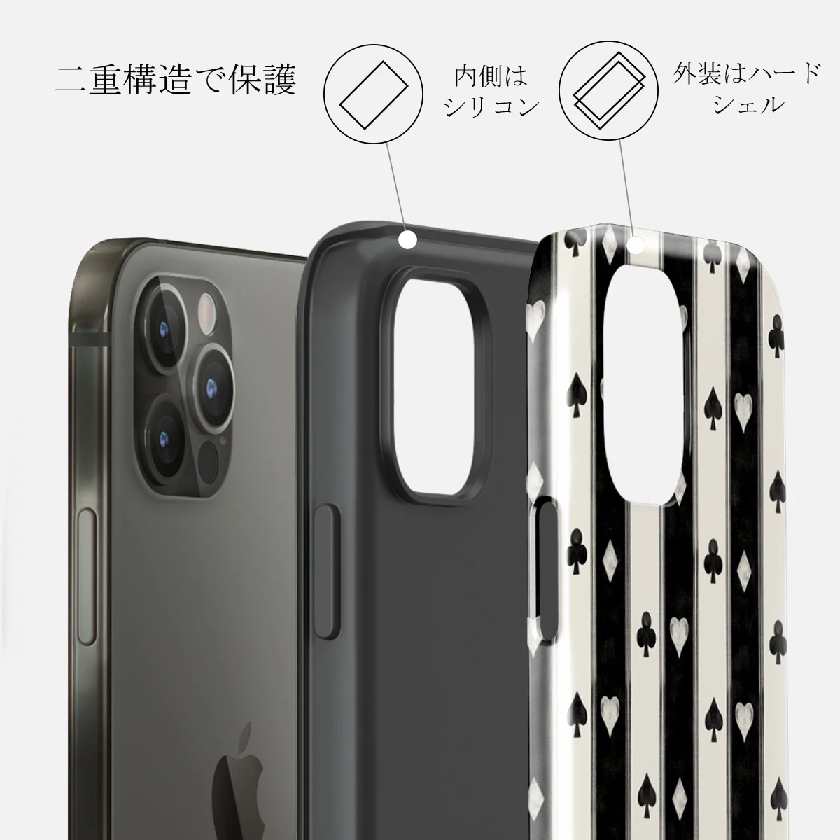 Queen's Court - iPhone 12 Pro ケース