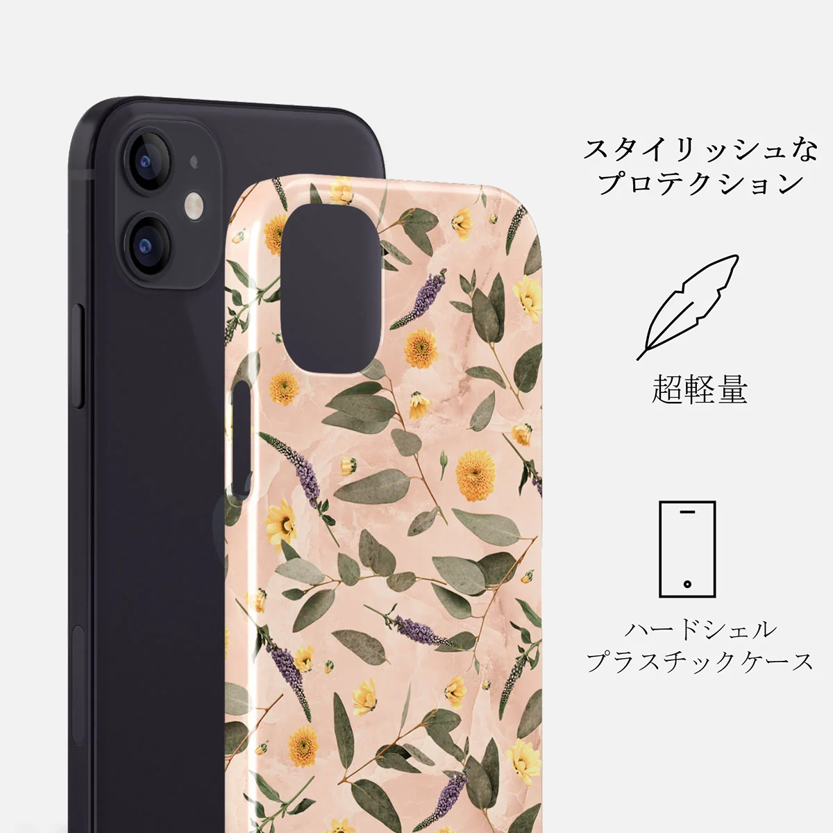 Sunday Brunch - Flowers iPhone 12 ケース