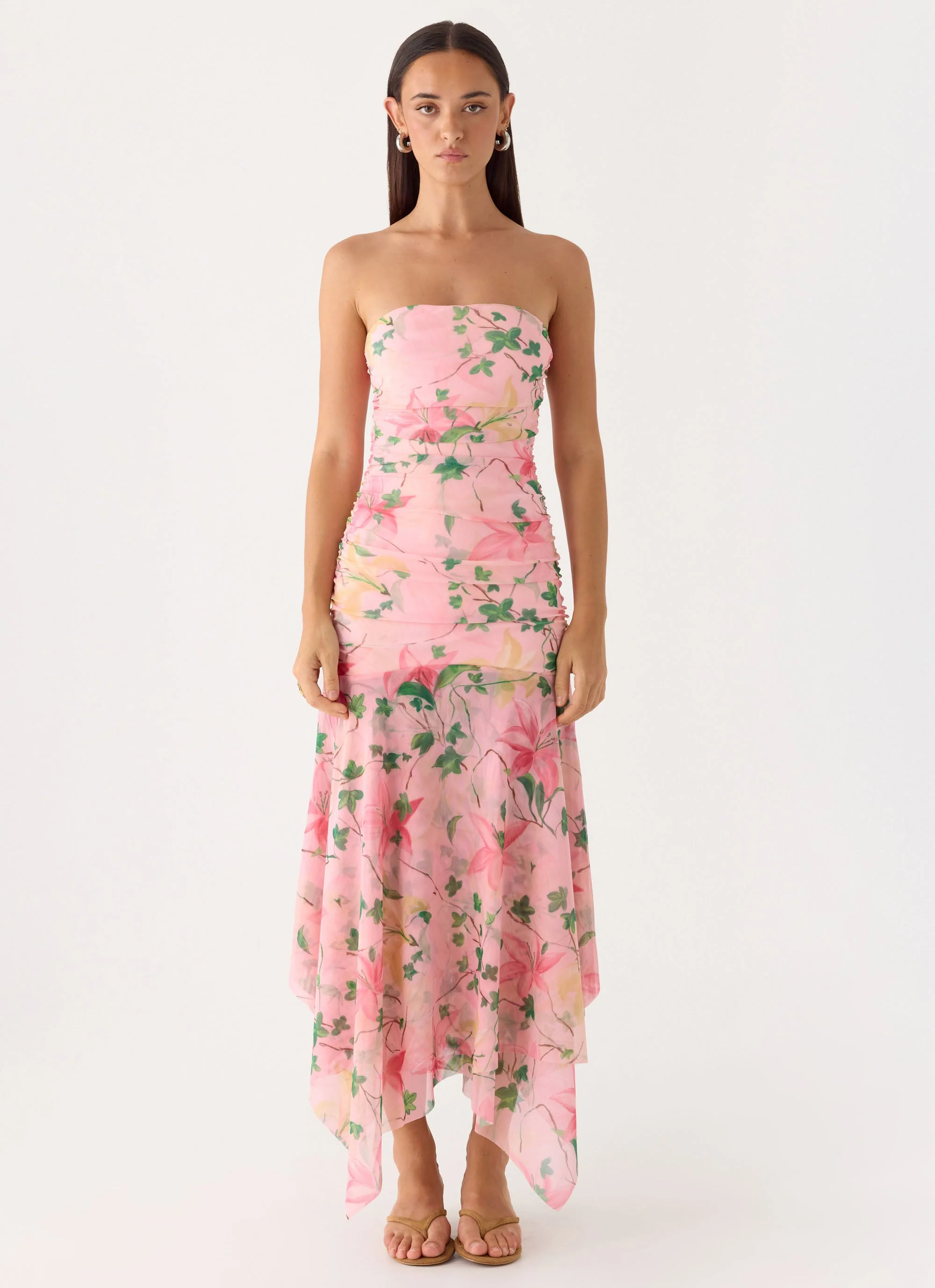 Bingle Midi Dress - Blooming Spring
