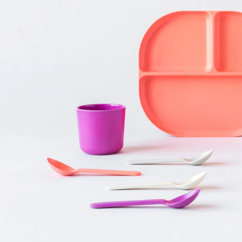 Vogeelle Kids Spoon Set - Pinks
