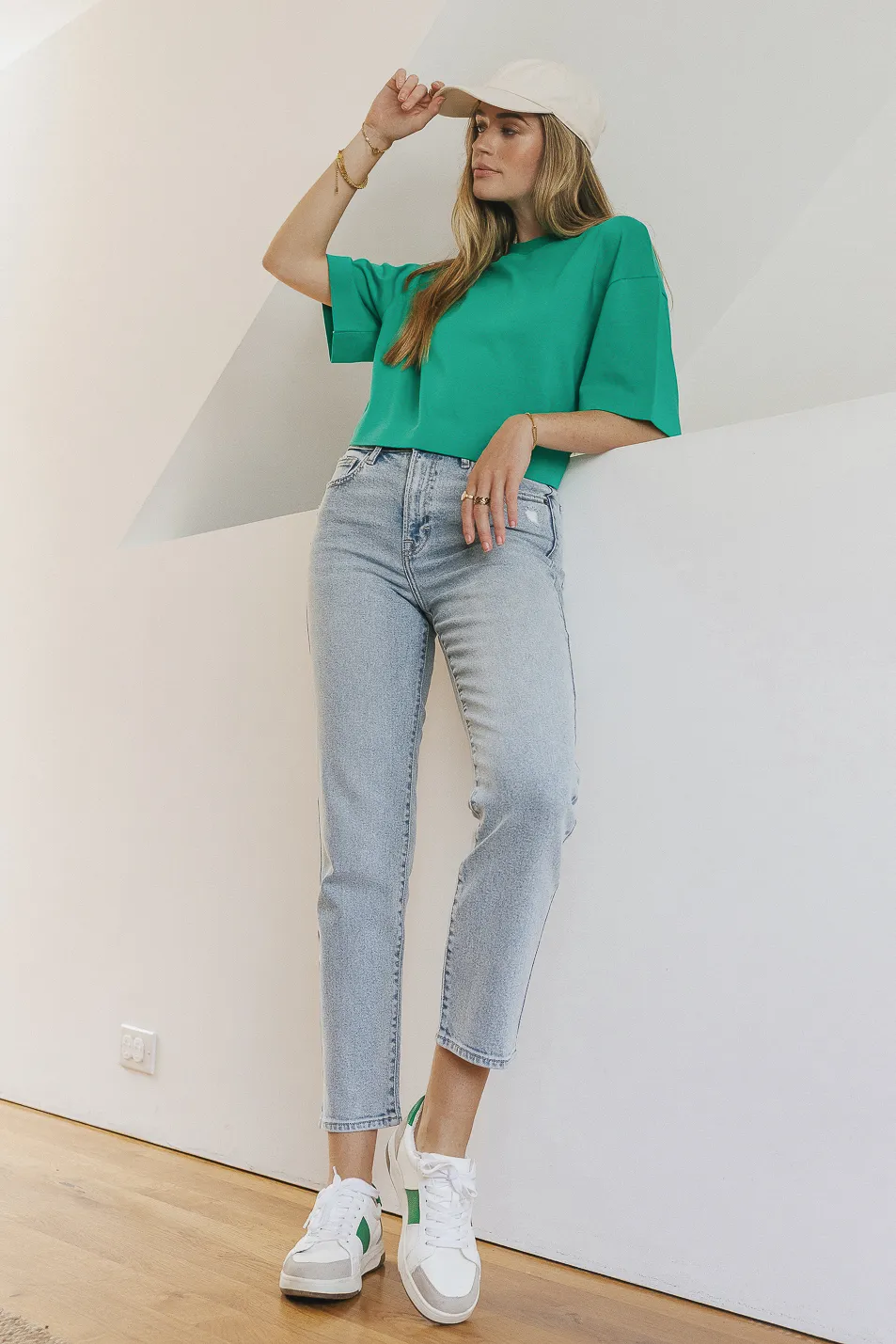 Talia Top in Green