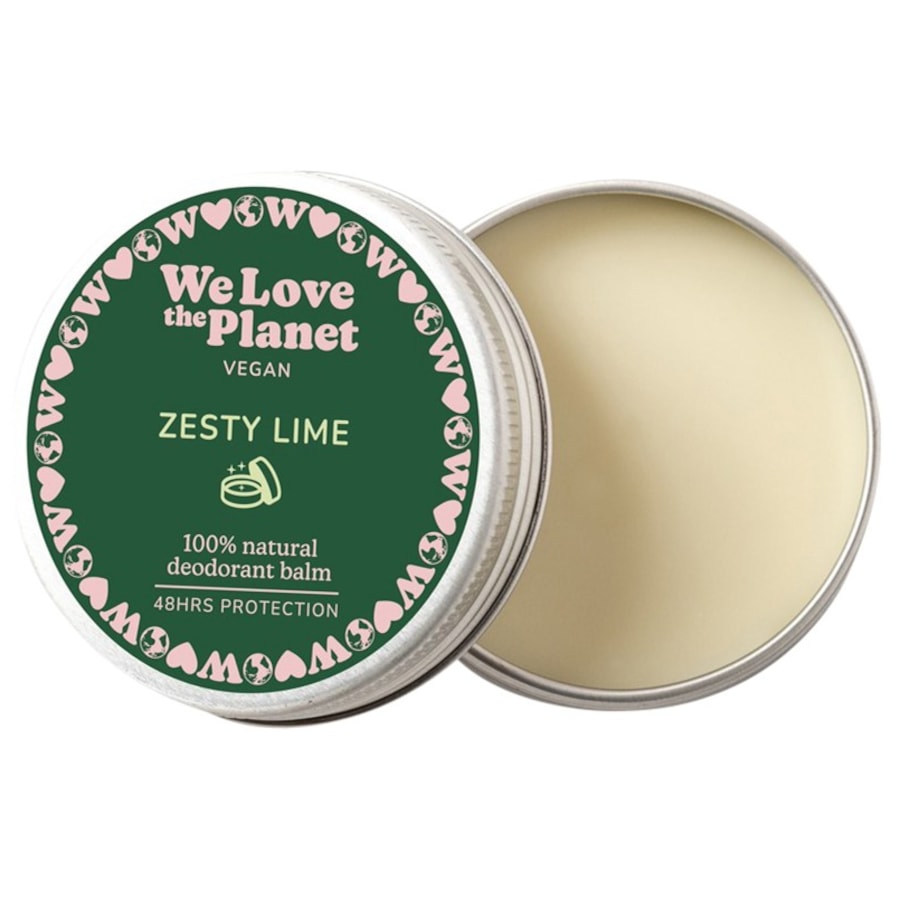 We Love The Planet Dezodoranty Naturalny dezodorant w kremie - Zesty Lime (wegański)
