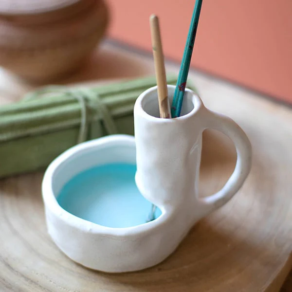 Ceramic Flower Stem Holder