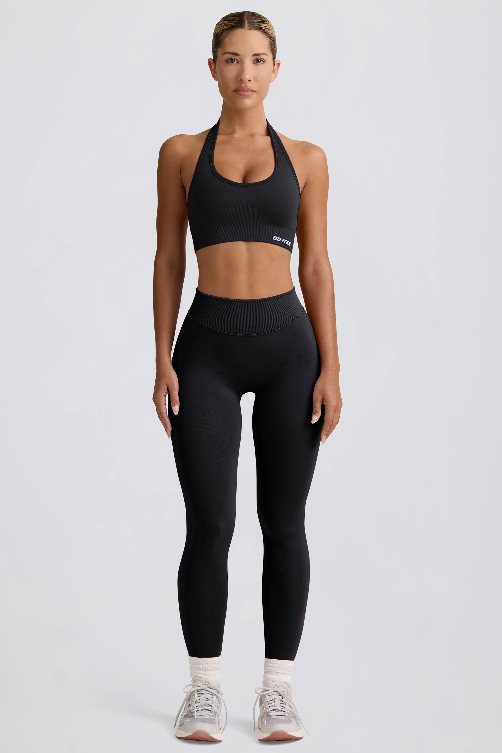Define Luxe High-Waist Leggings in Black