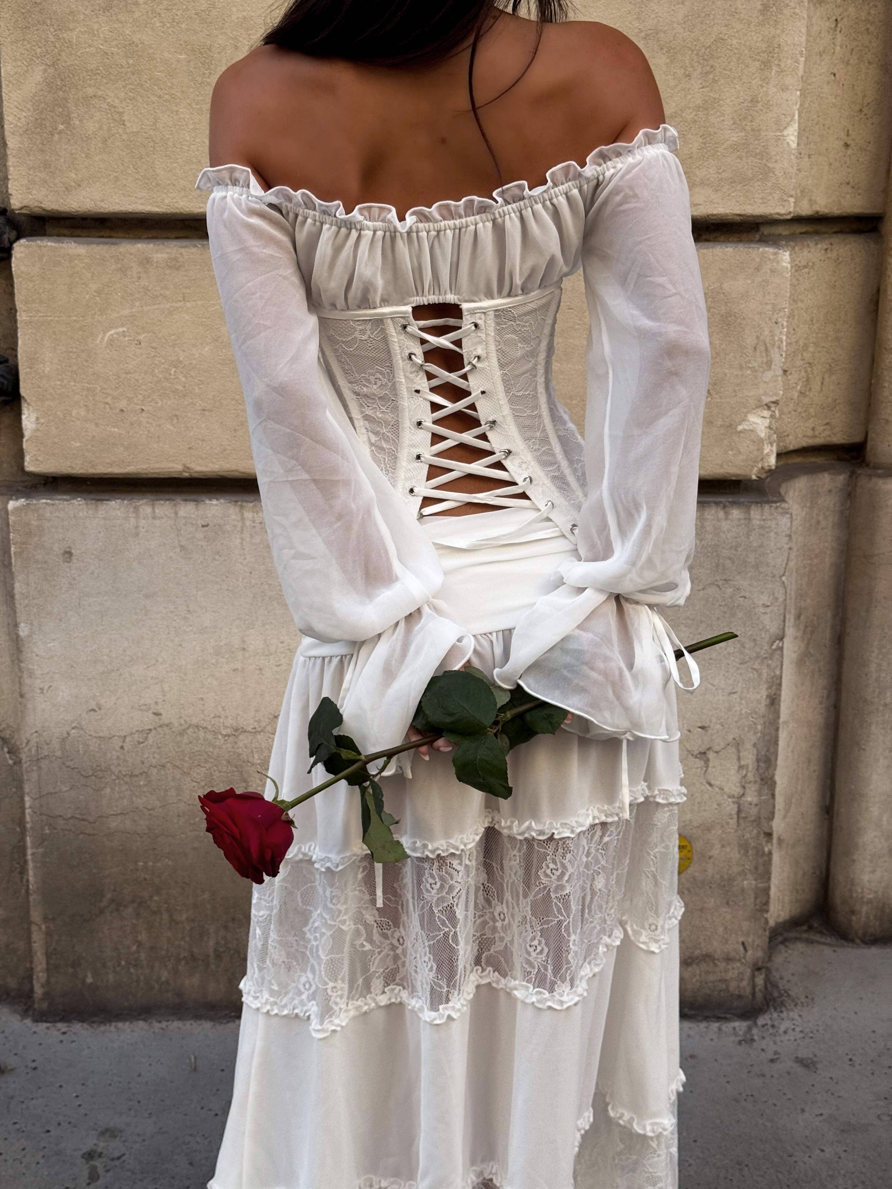 Solalnes-Skirt-White - luluinthesky