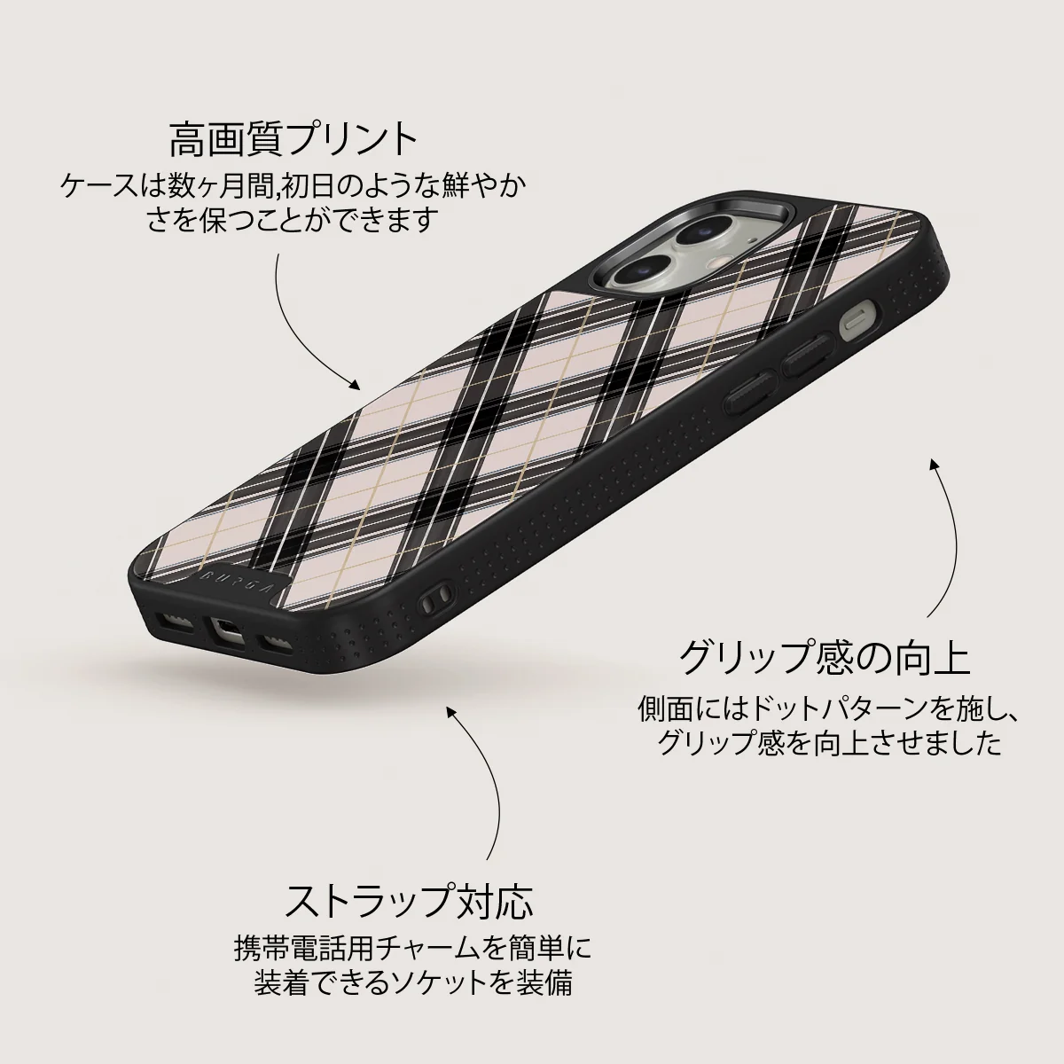 Plaid Please - iPhone 12 ケース