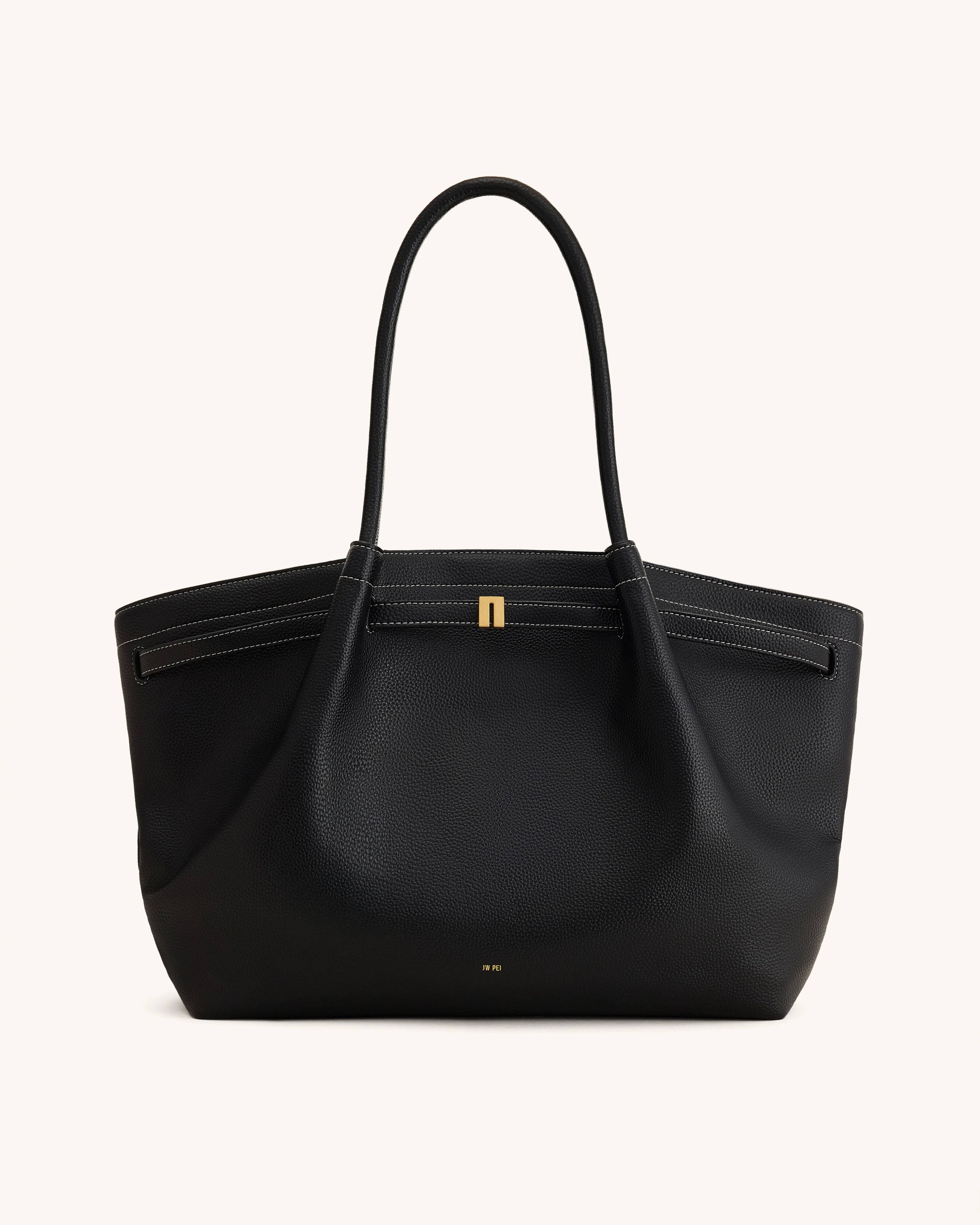 Hana Large Tote Bag - Black