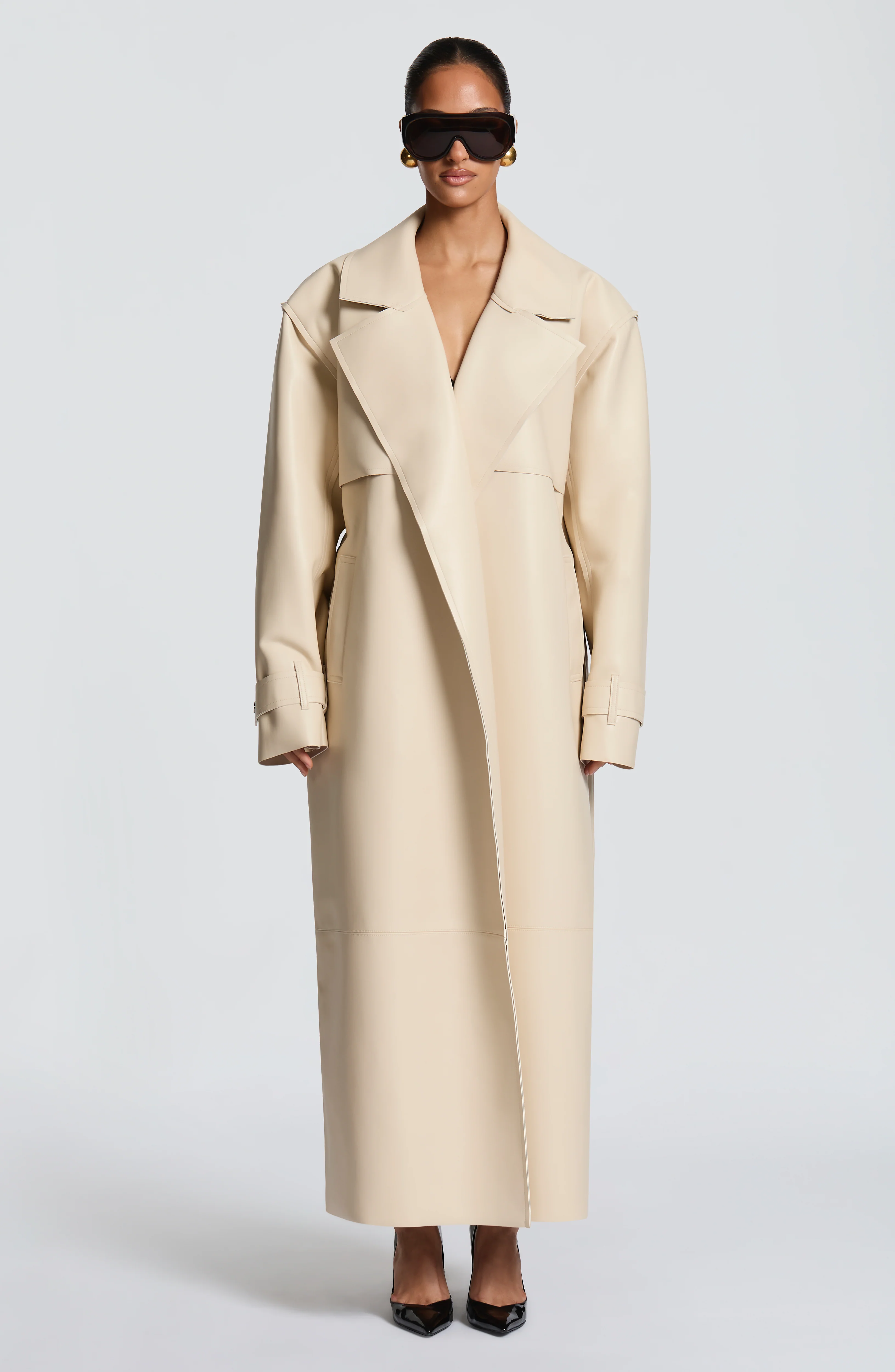 Bridget Trench Coat - Cream