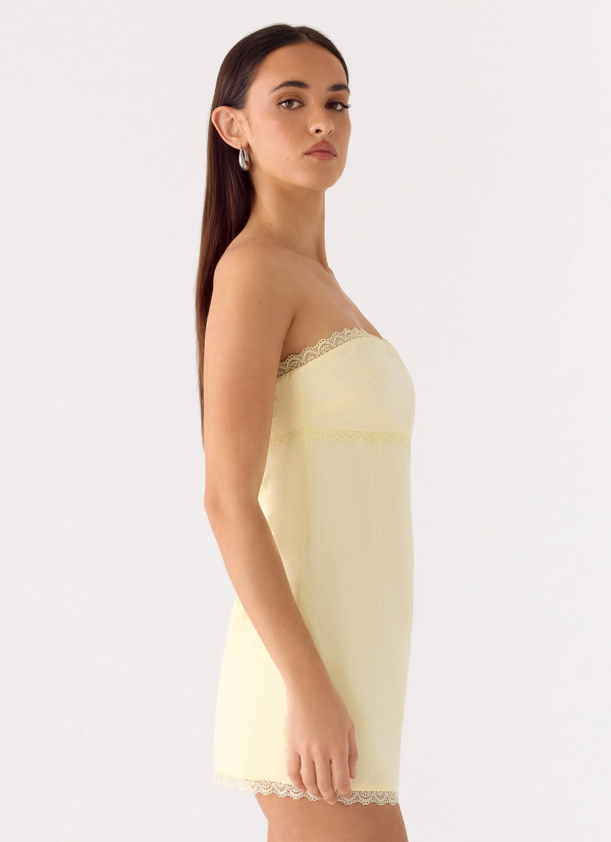 Cala Mini Dress - Yellow - luluinthesky