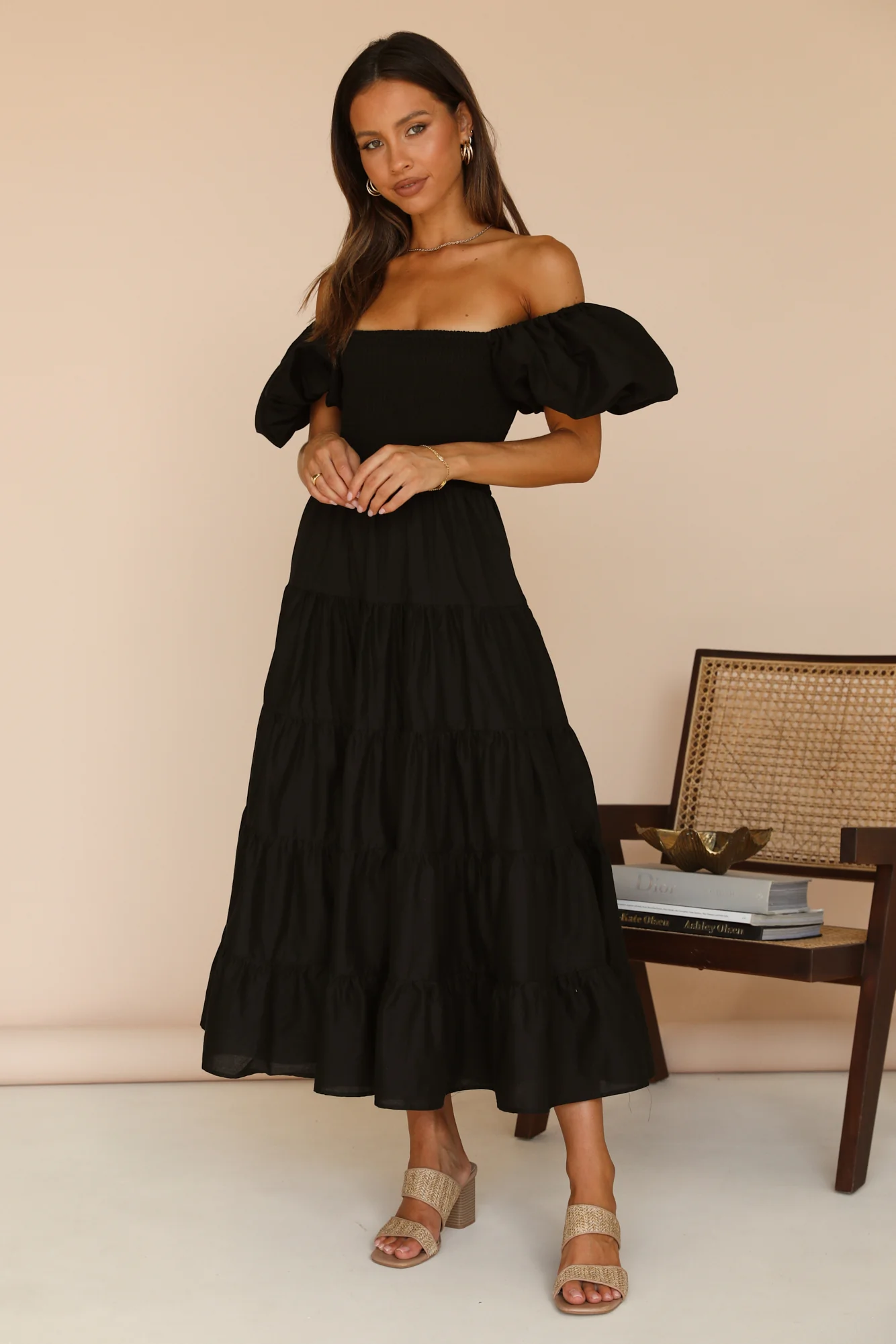 Adela Maxi Dress Black