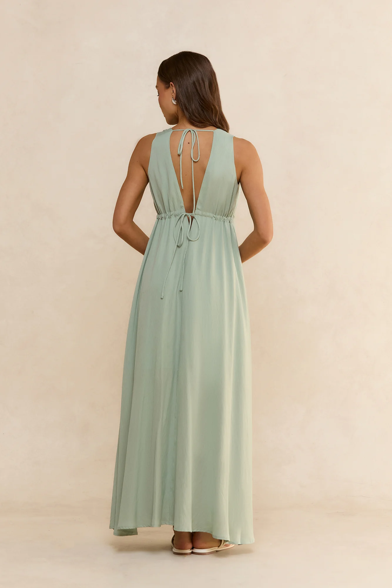 Safety Net Maxi Dress Sage
