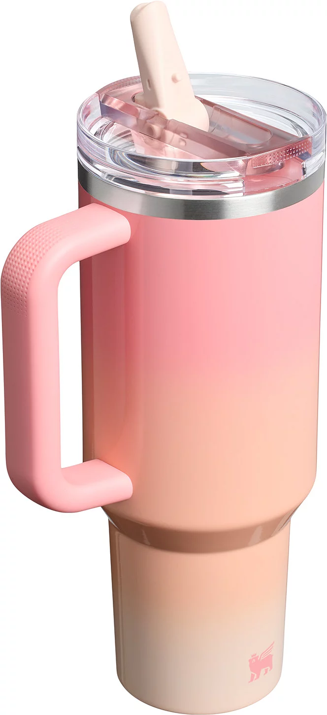 Stanley 40 oz. Quencher ProTour Flip Straw Tumbler - PINK MESA SUNSET