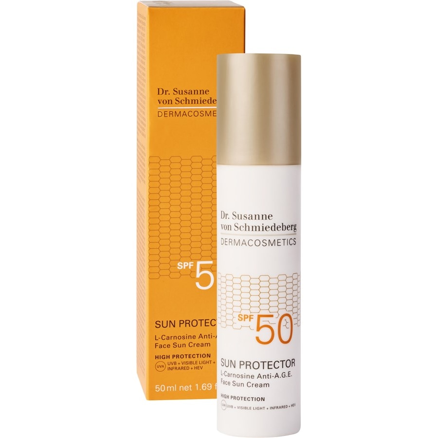 Dr. Susanne von Schmiedeberg Ochrona przeciwsłoneczna Sun Protector Face Sun Cream SPF 50