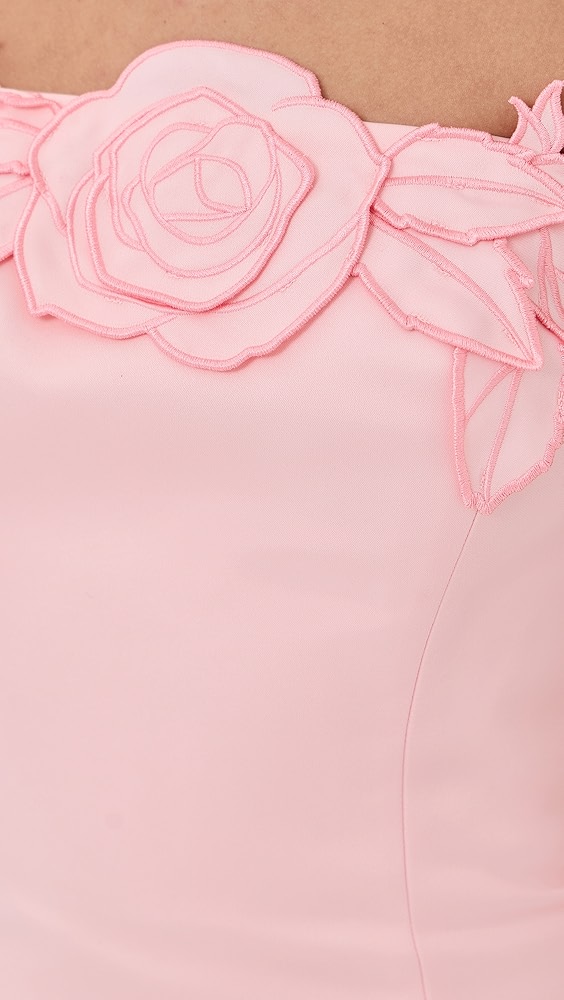 Rayna Applique Bustier Maxi Dress