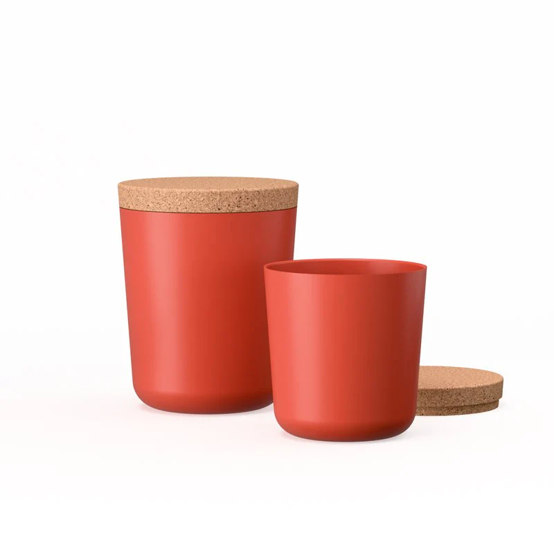 Vogeelle Duo Storage Jar XL & XXL - Persimmon