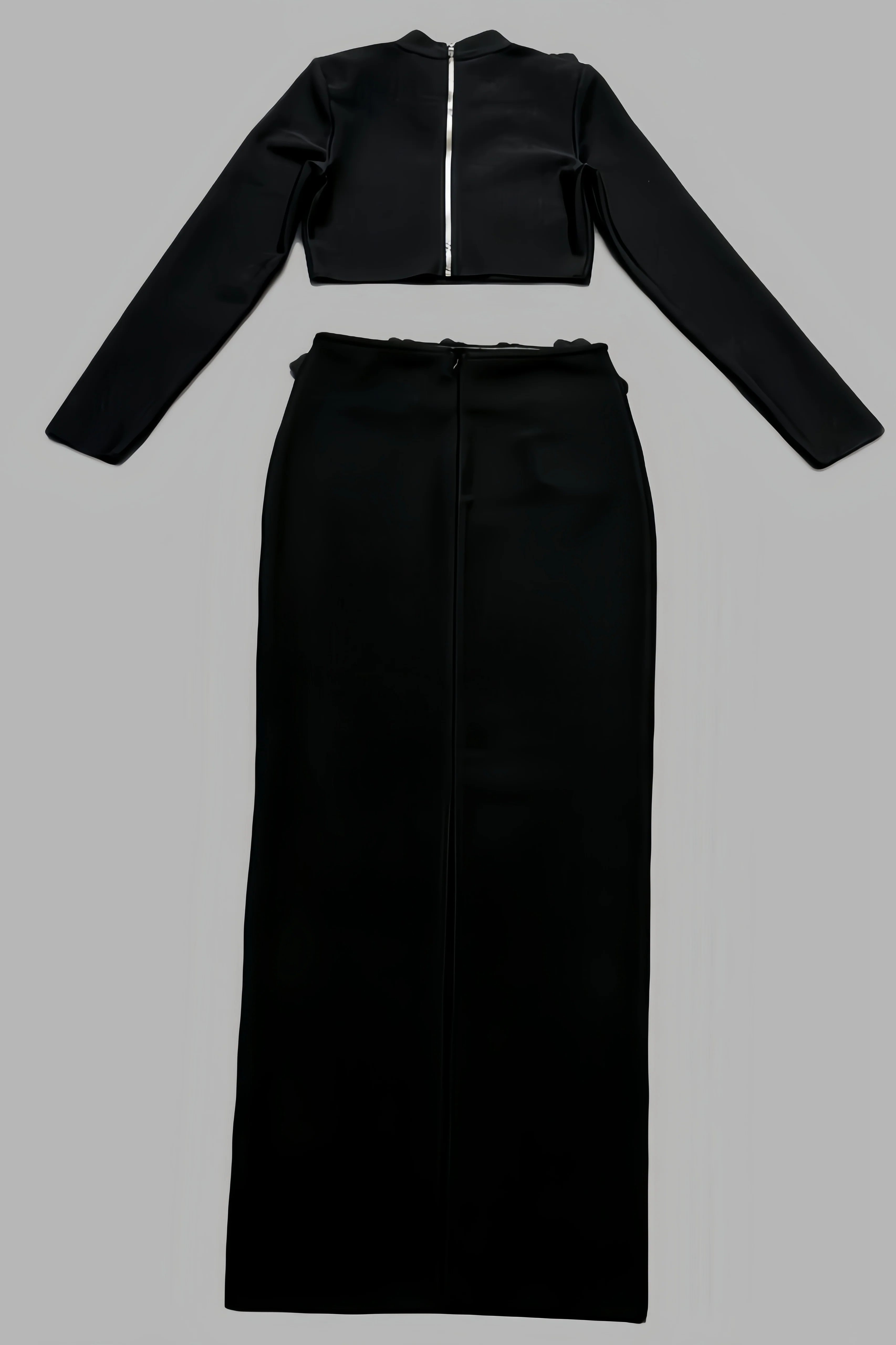 Calia High Neck Top Maxi Dress Two-Piece Set