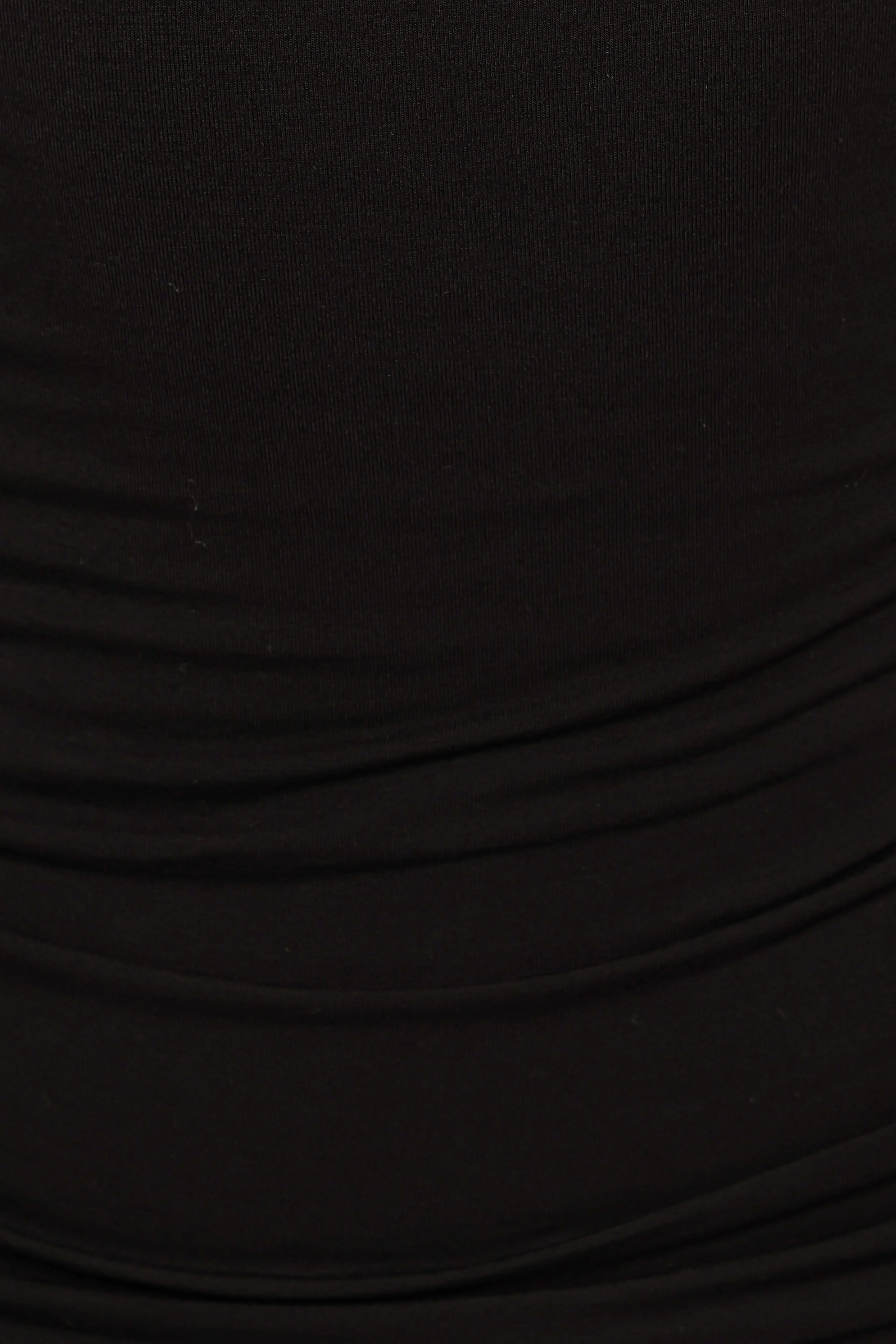 Lainey Twist Knit Top - Black
