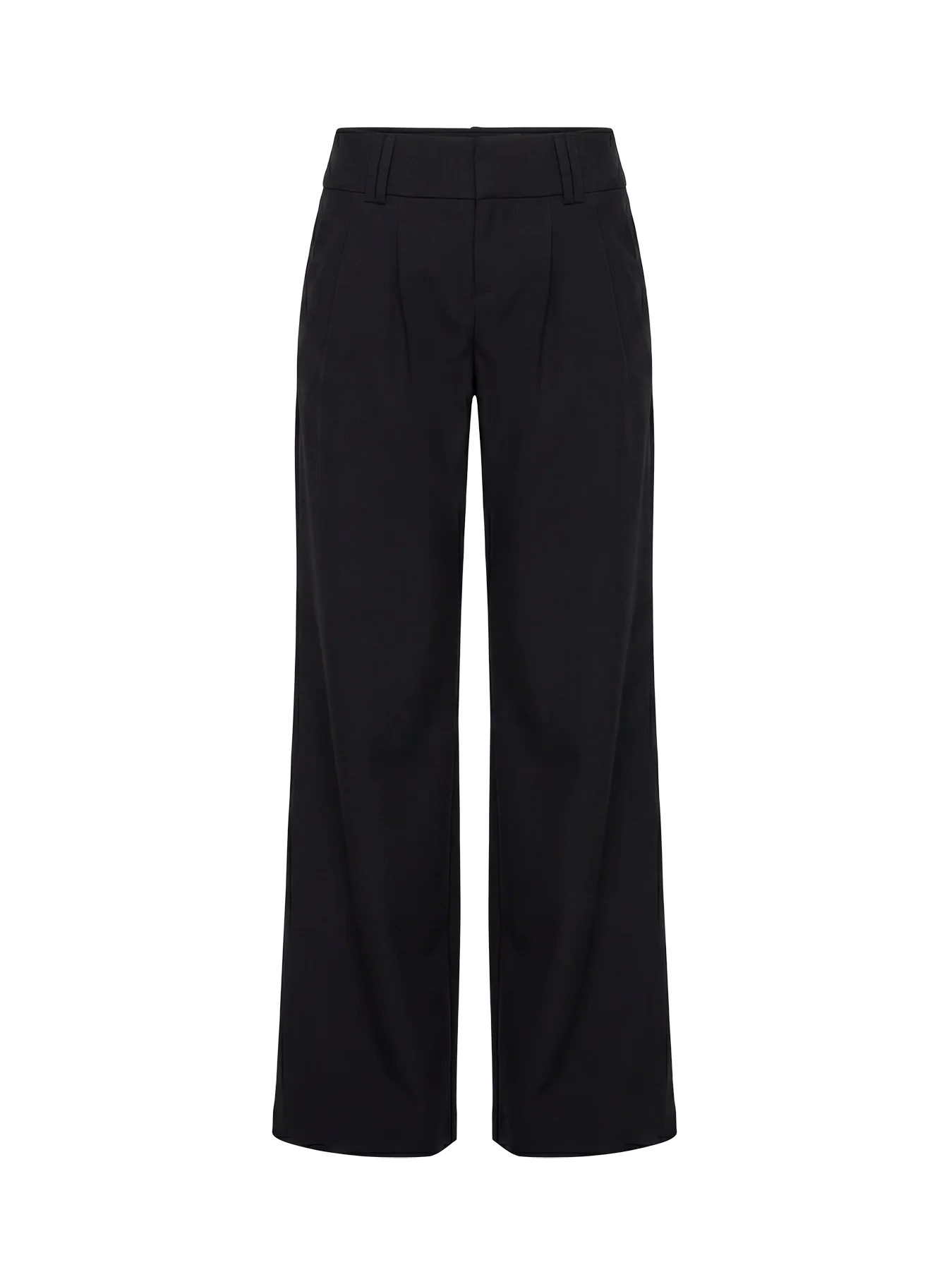 Two Lovers Low Rise Pants Black