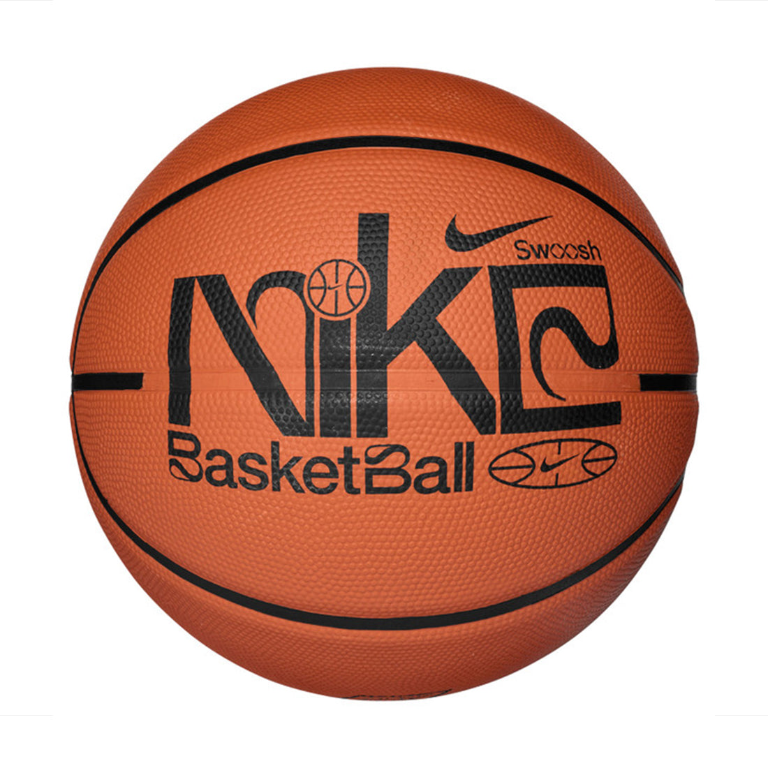 NIKE Everyday Playground Graphic Basketball Orange N100437181007
