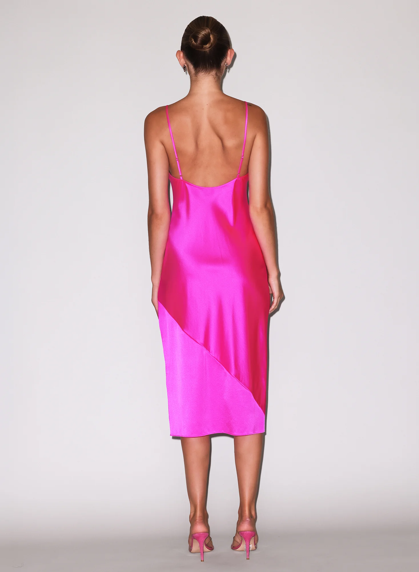 Silk V Slip Dress