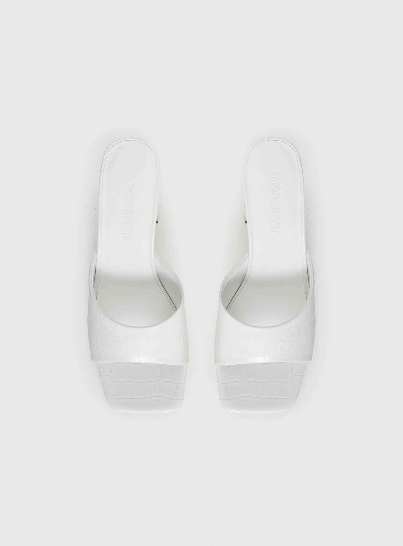 Sunset Boulevard Heels White