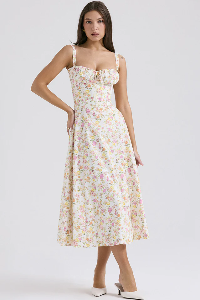 Carmen Bustier Sundress
