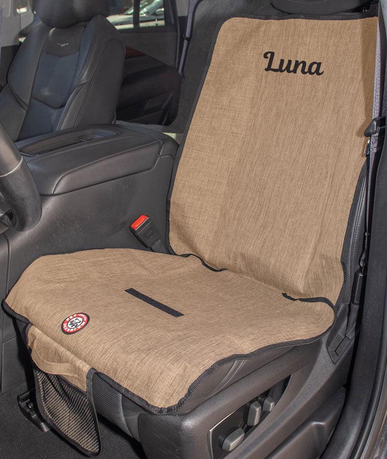 Solid Bucket Seat Cover - Personalized