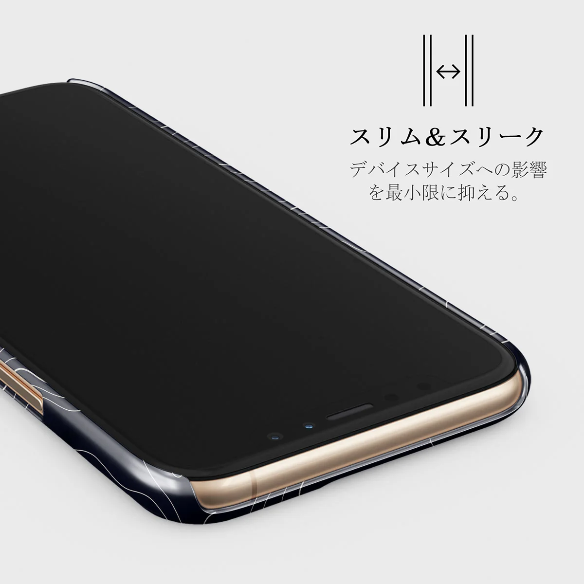 Drifting Shores - Line Art iPhone 11 Pro Max ケース