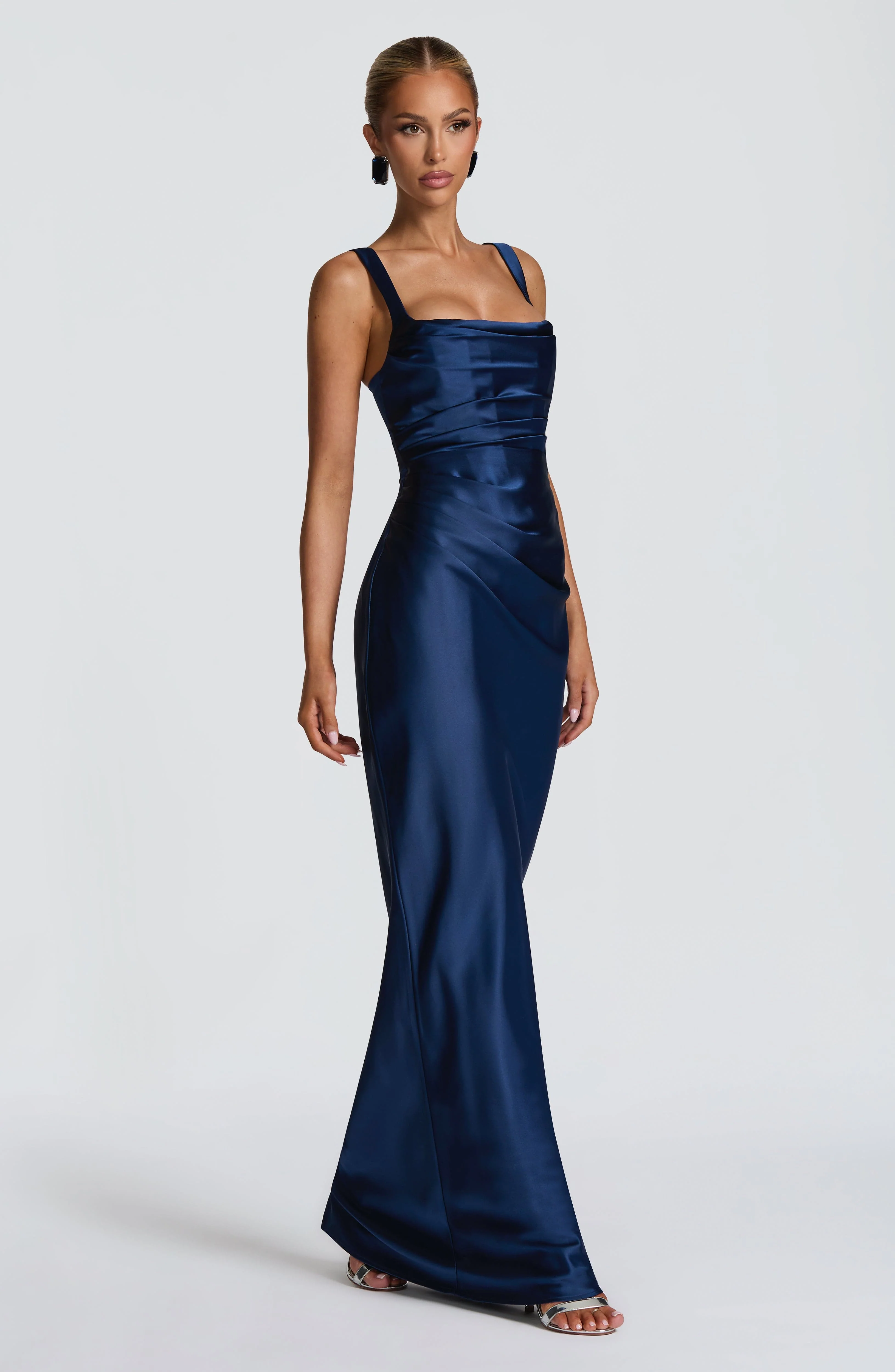 Calanthe Maxi Dress - Navy