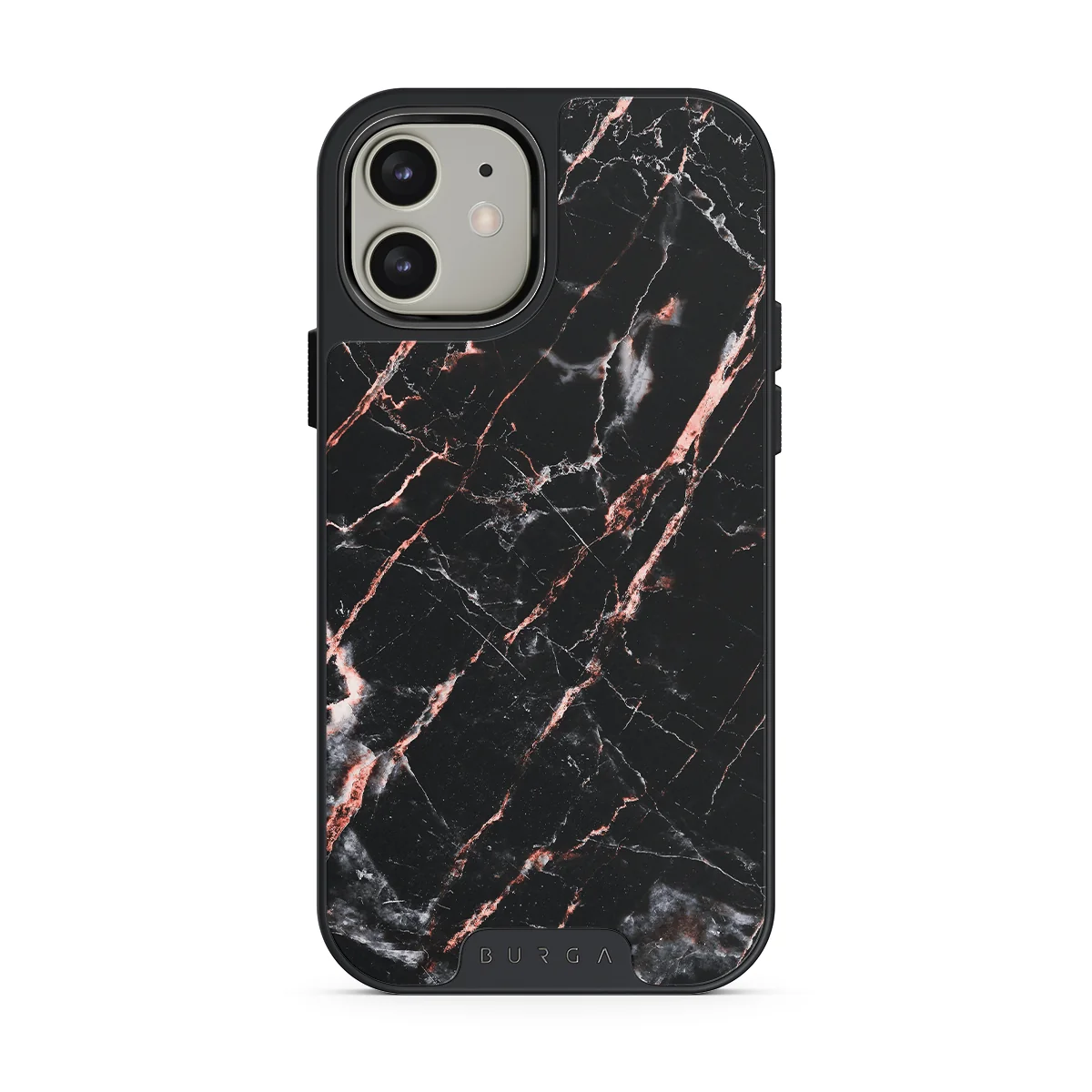 Rose Gold Marble - iPhone 12 ケース
