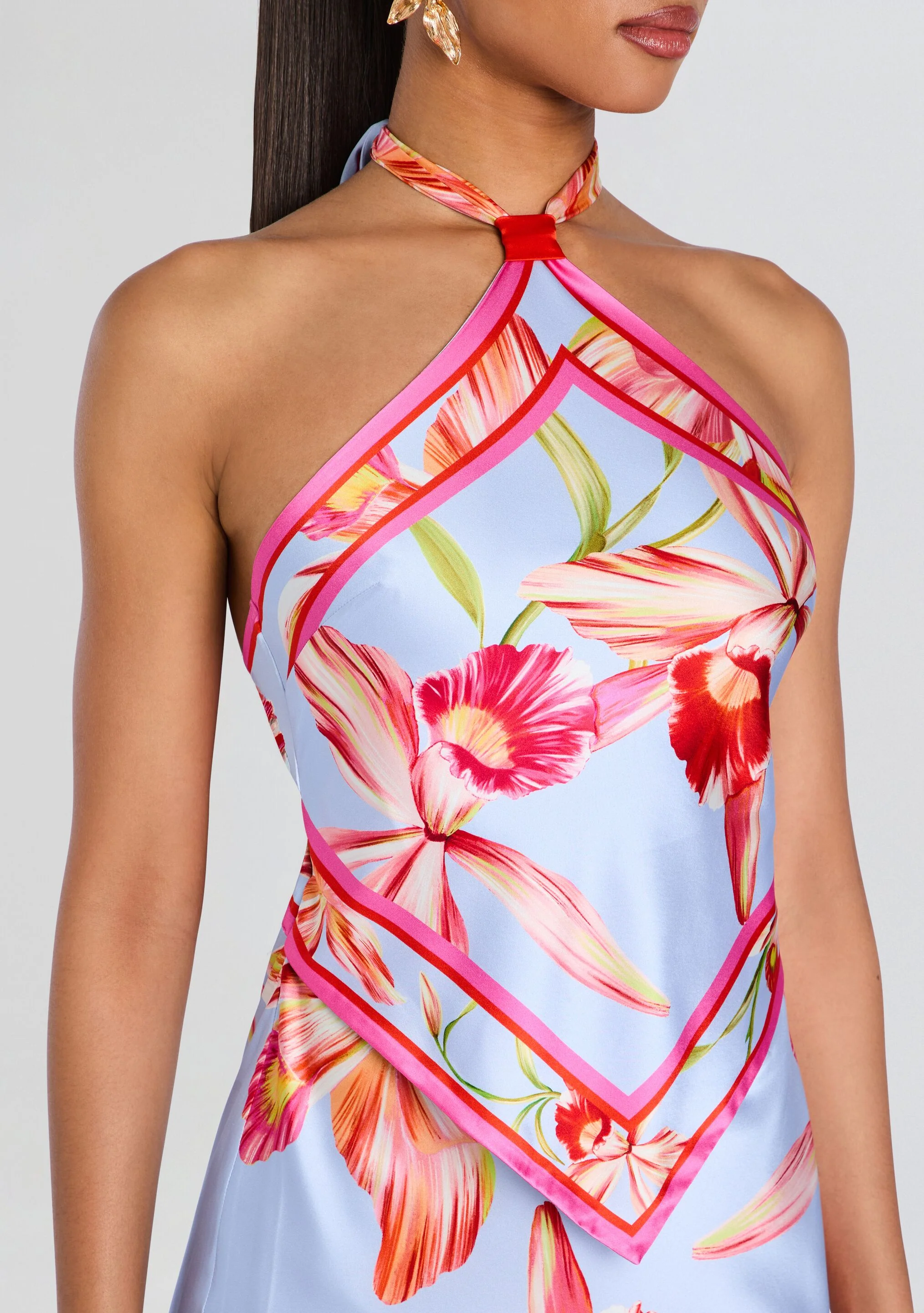 Adelaide Silk Dress - FASHION NOB