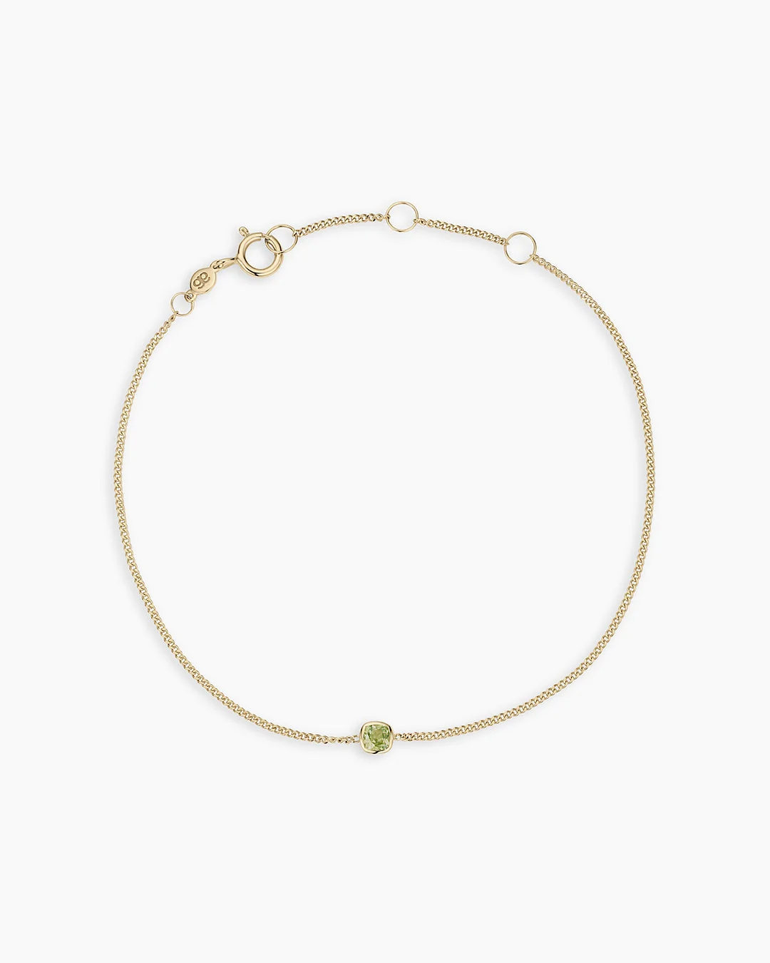 14K Gold Wilder Birthstone Bracelet