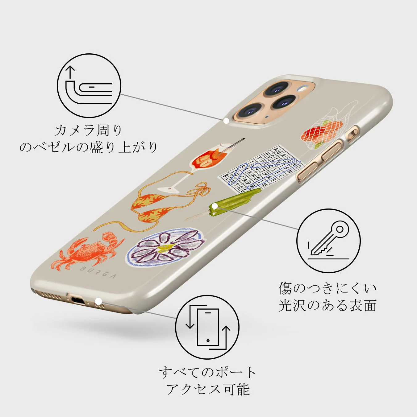 Seaside Muse - iPhone 11 Pro ケース